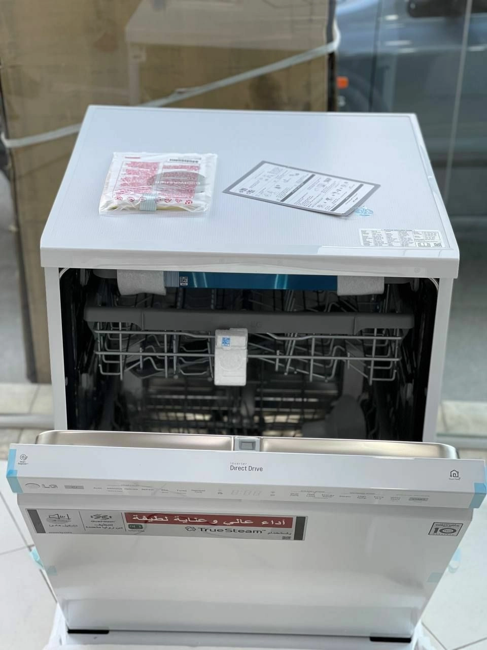 ماشین ظرفشویی ال جی مدل DFB425FP
